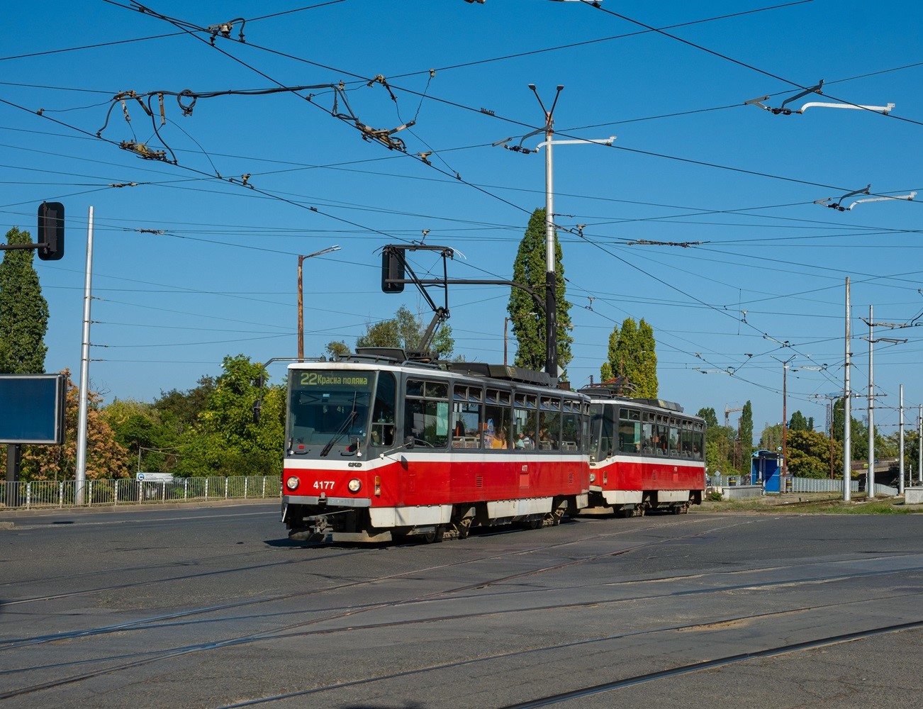 София, Tatra T6A5 № 4177