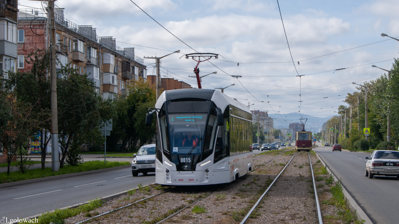 Красноярск, 71-911ЕМ «Львёнок» № 0015