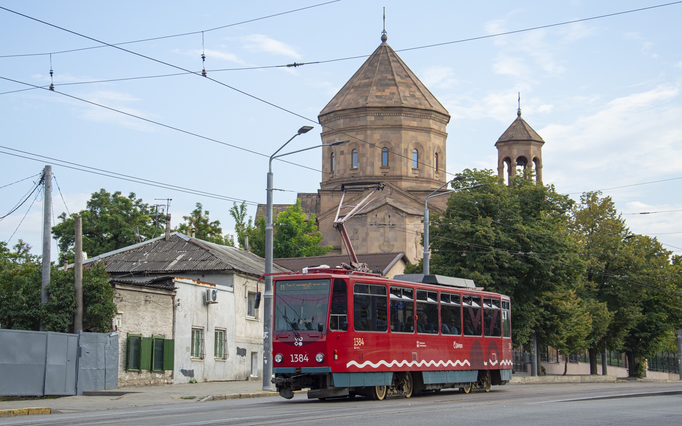 Днепр, Tatra T6A5 № 1384