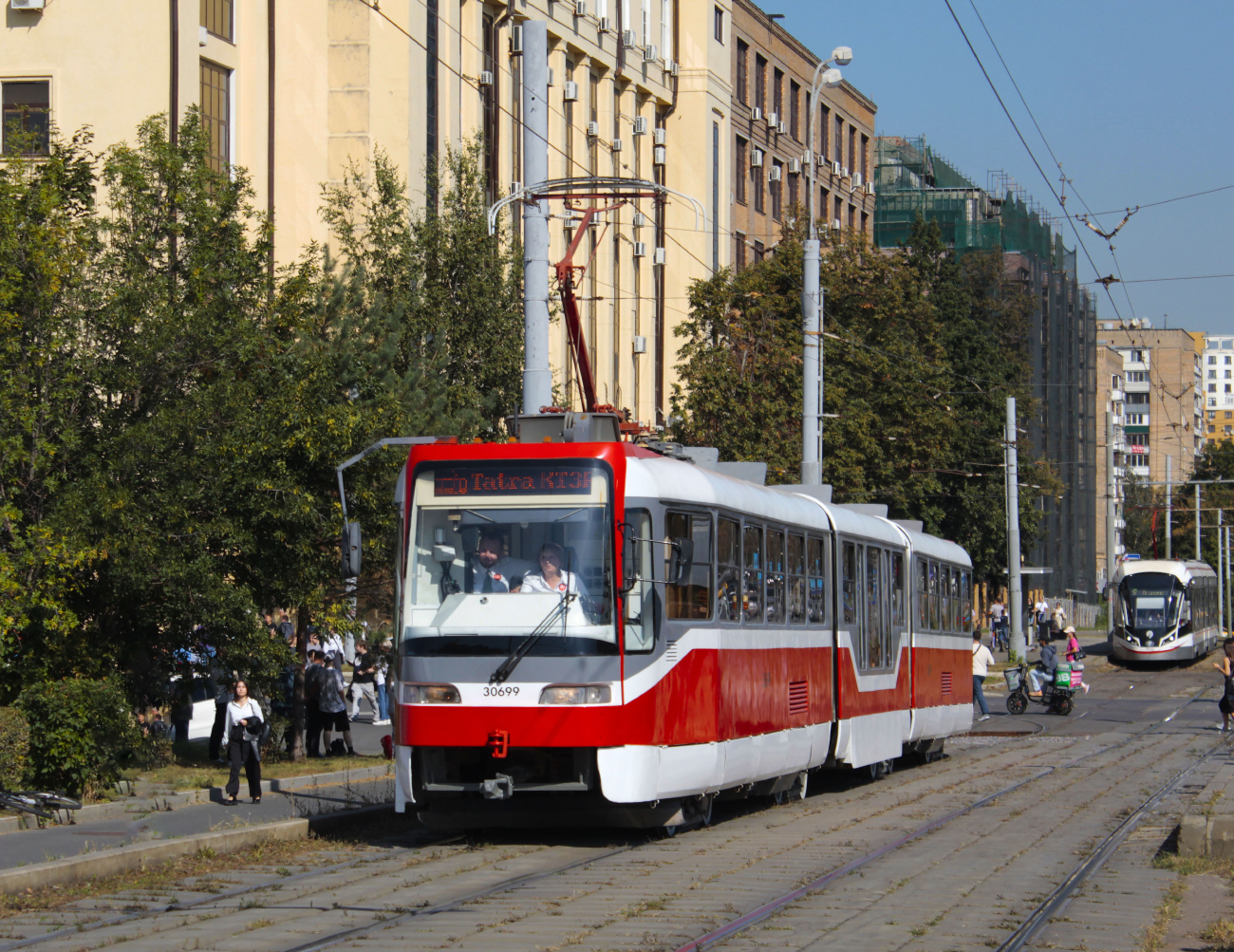 Москва, Tatra KT3R № 30699; Москва — Парад и выставка трамваев в честь Дня города 7 сентября 2024