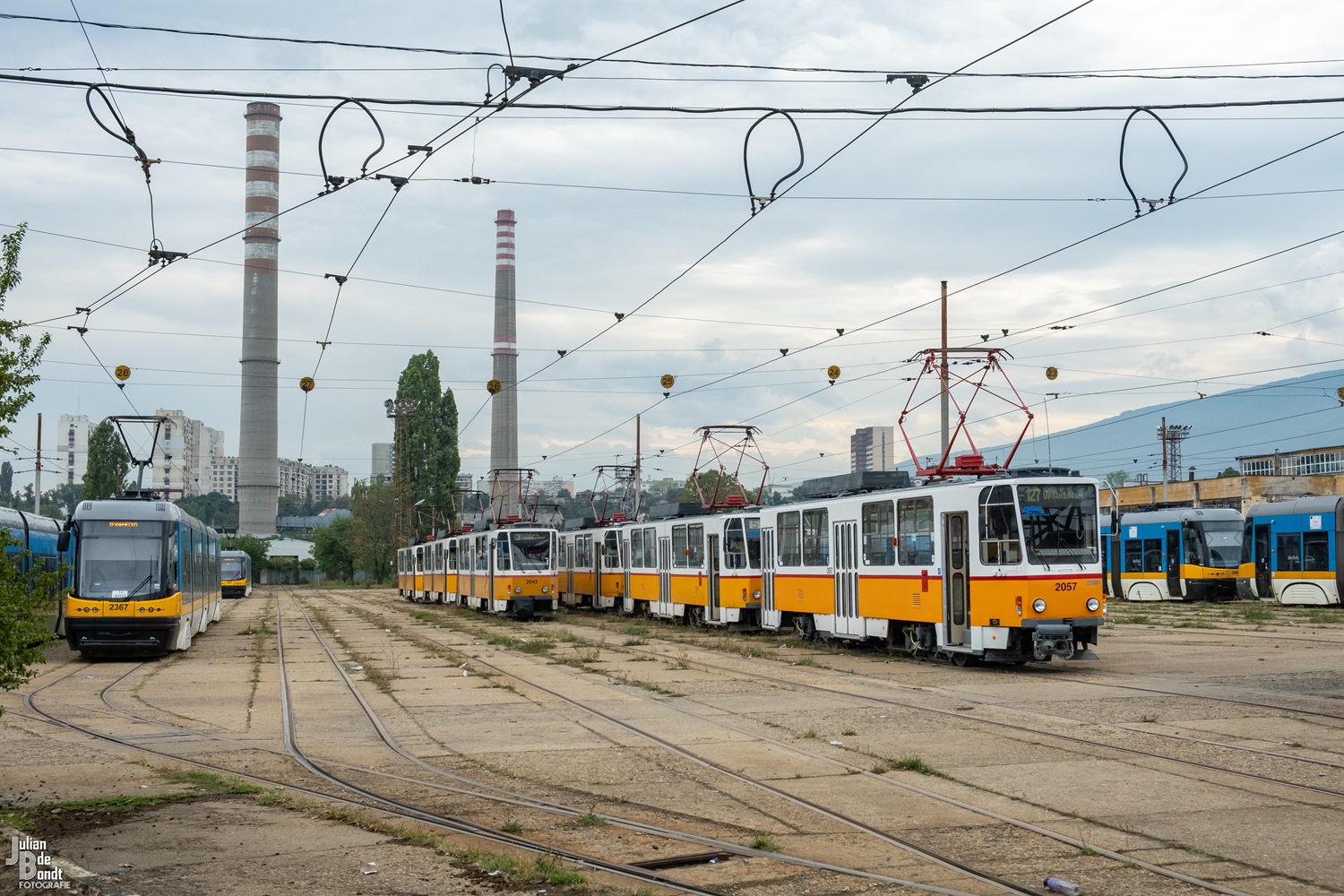 София — Трамвайное депо: [2] Красна поляна