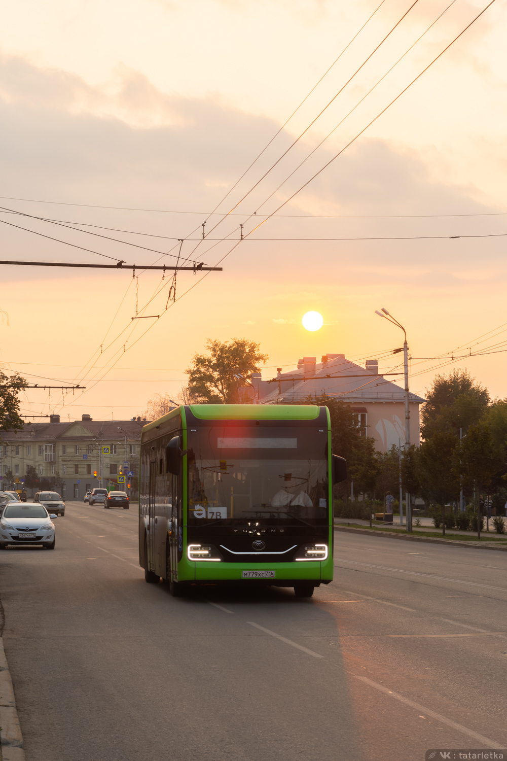 Альметьевск, Yutong ZK6106BEVG (QazTehna) № М 779 ХС 716