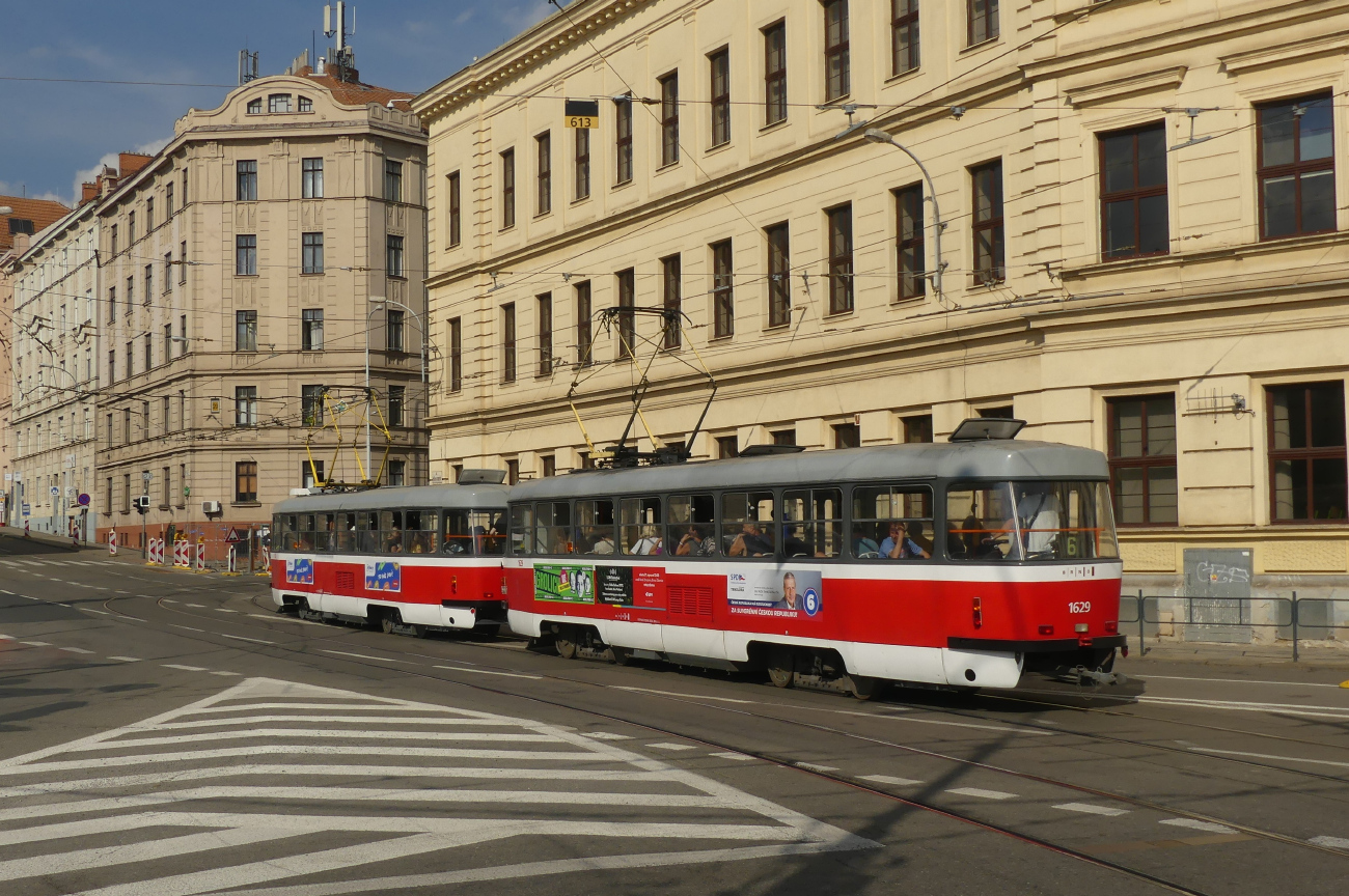 Брно, Tatra T3P № 1629