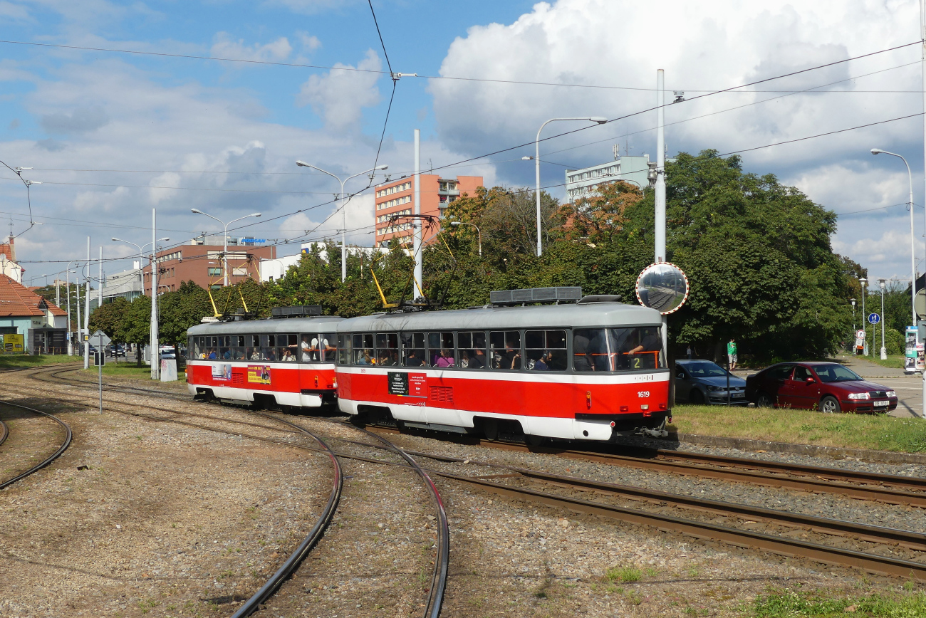 Брно, Tatra T3G № 1619