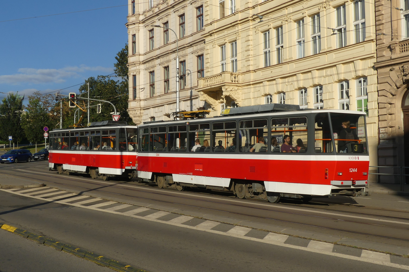 Брно, Tatra T6A5 № 1244