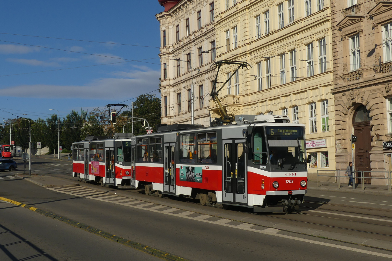Brno, Tatra T6A5 Nr. 1203