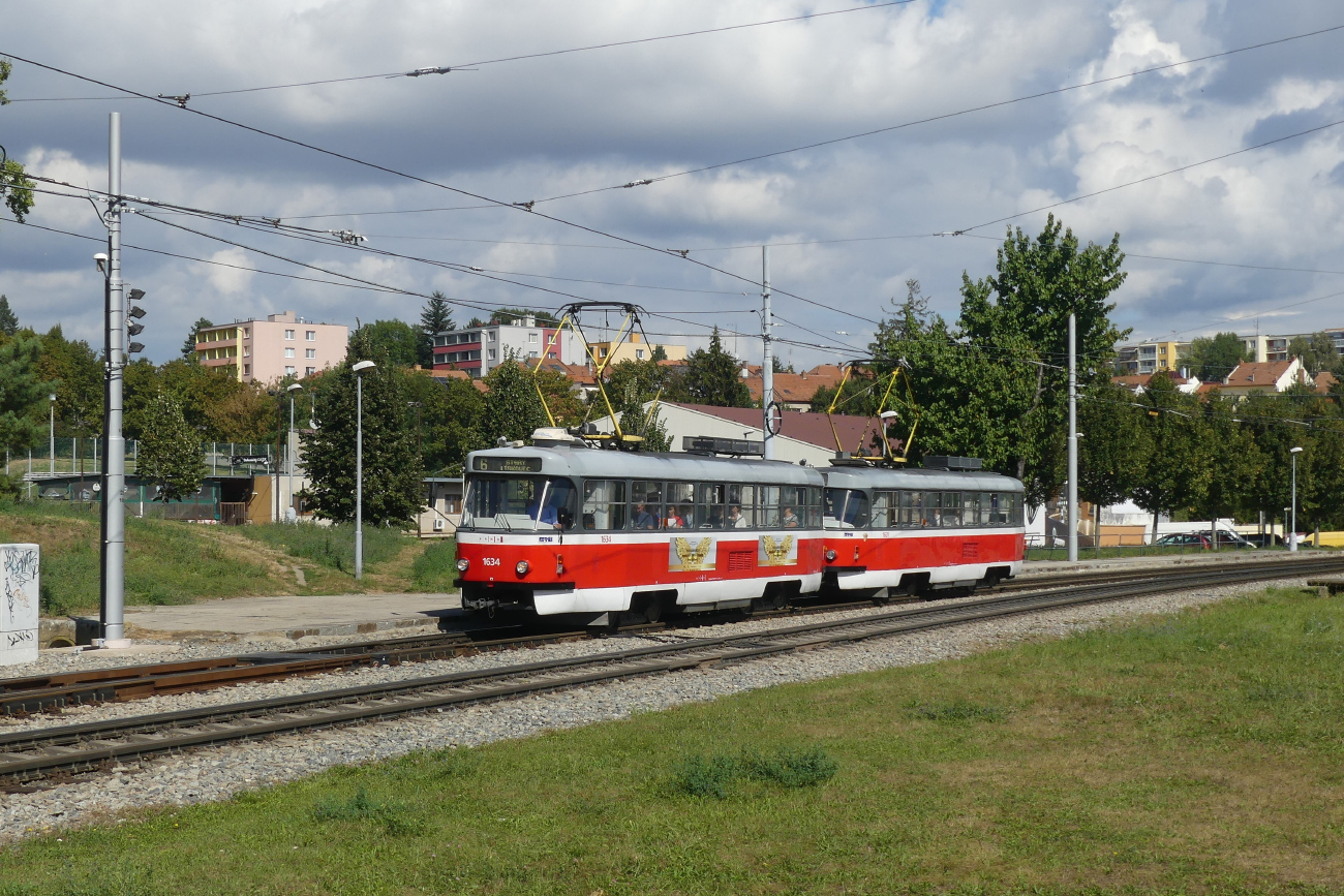 Брно, Tatra T3G № 1634