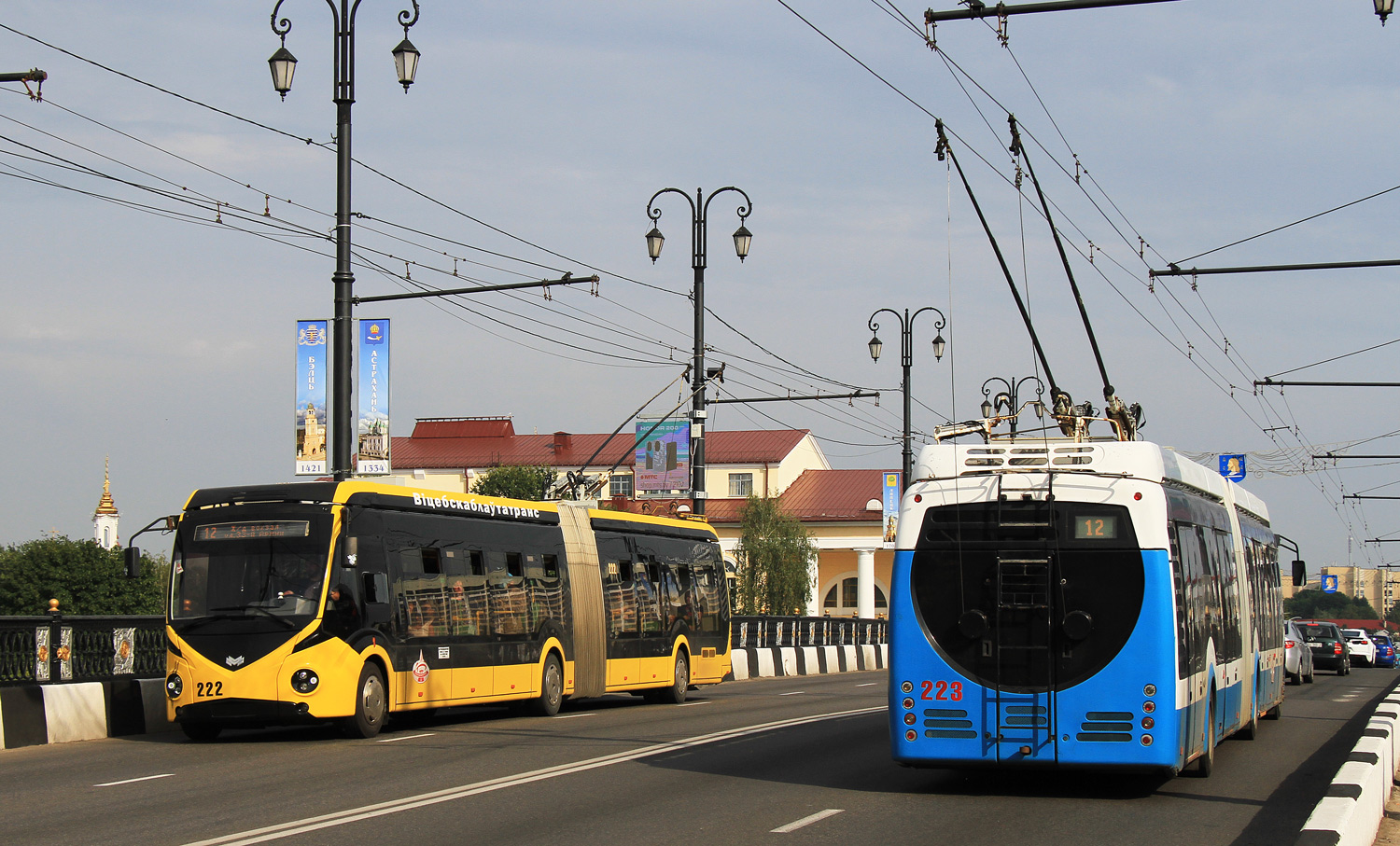 Витебск, БКМ 43300D № 222; Витебск, БКМ 43300D № 223