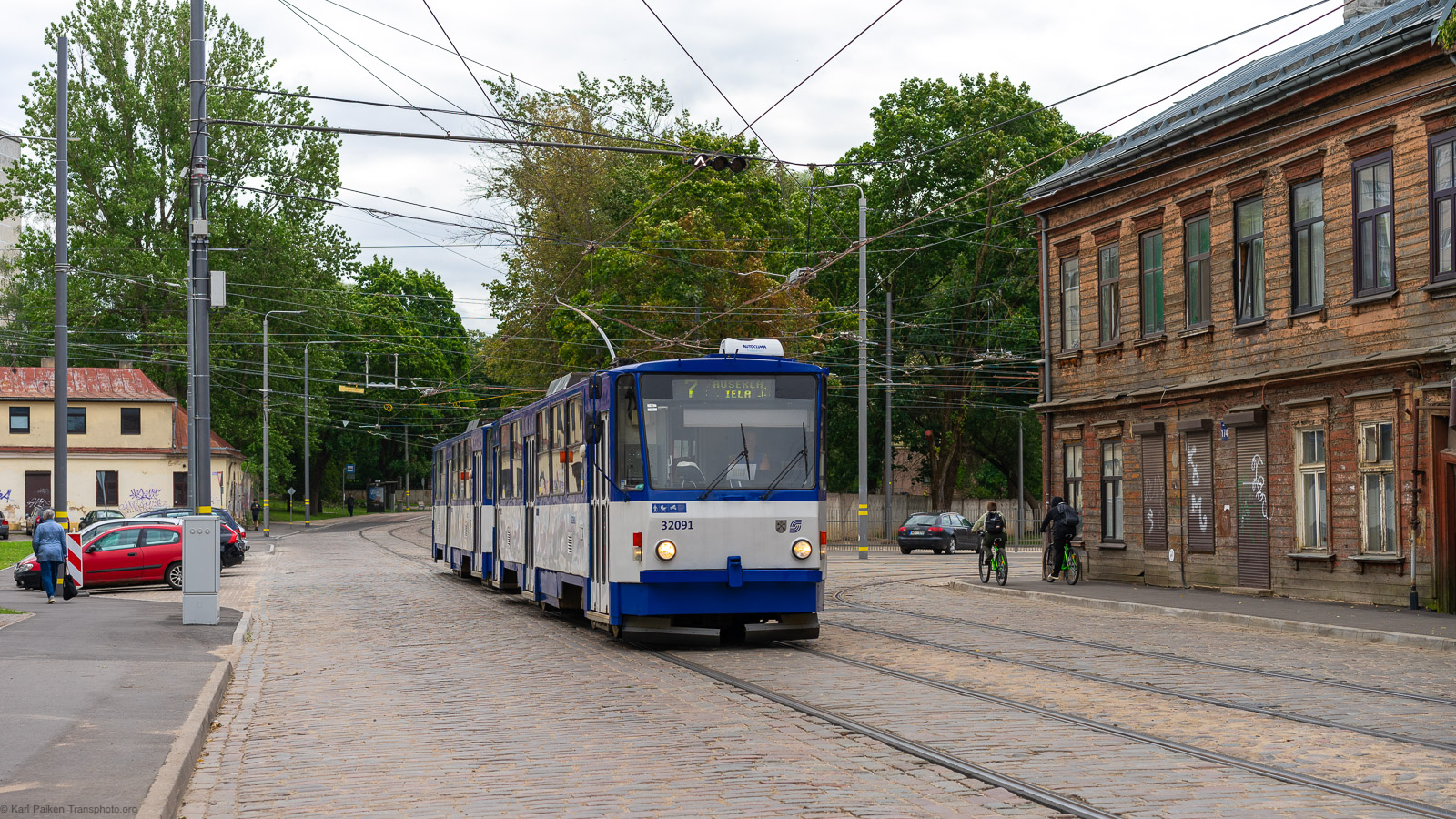 Рига, Tatra T6B5SU № 32091
