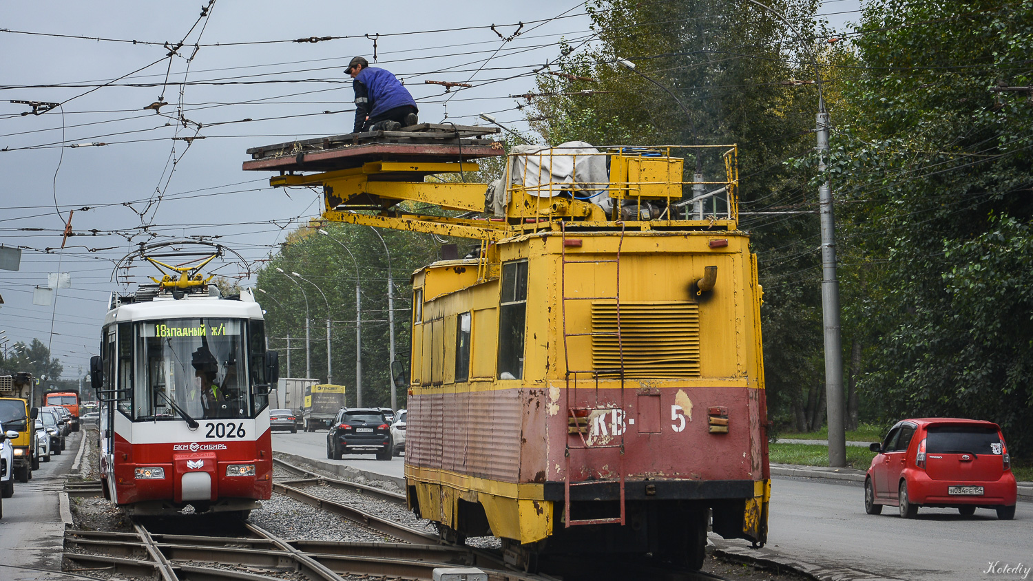 Новосибирск, ТС-34Д № КВ-5