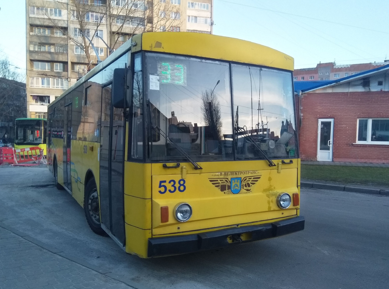 Львов, Škoda 14Tr02/6 № 538