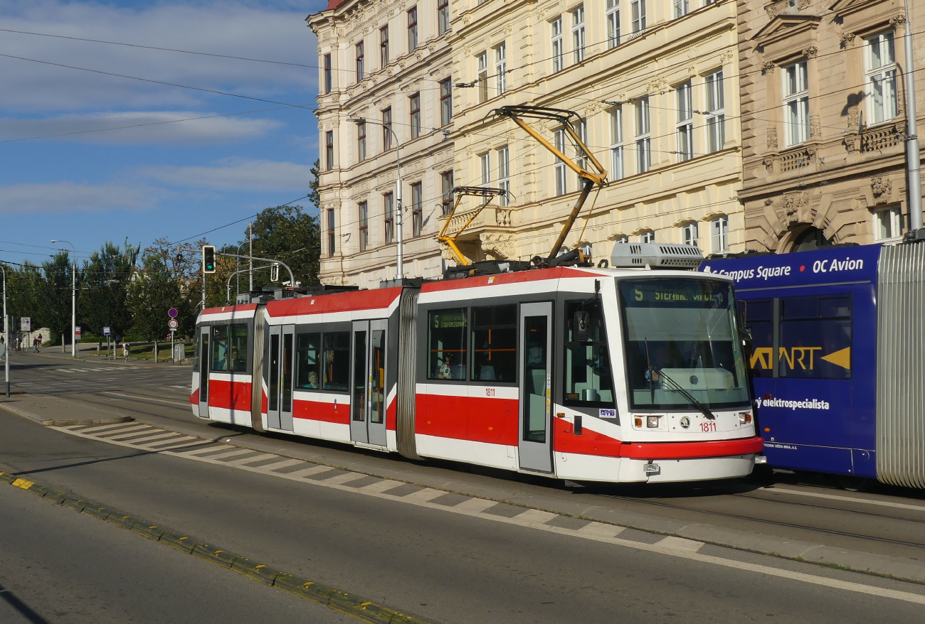 Брно, Škoda 03T6 Anitra № 1811