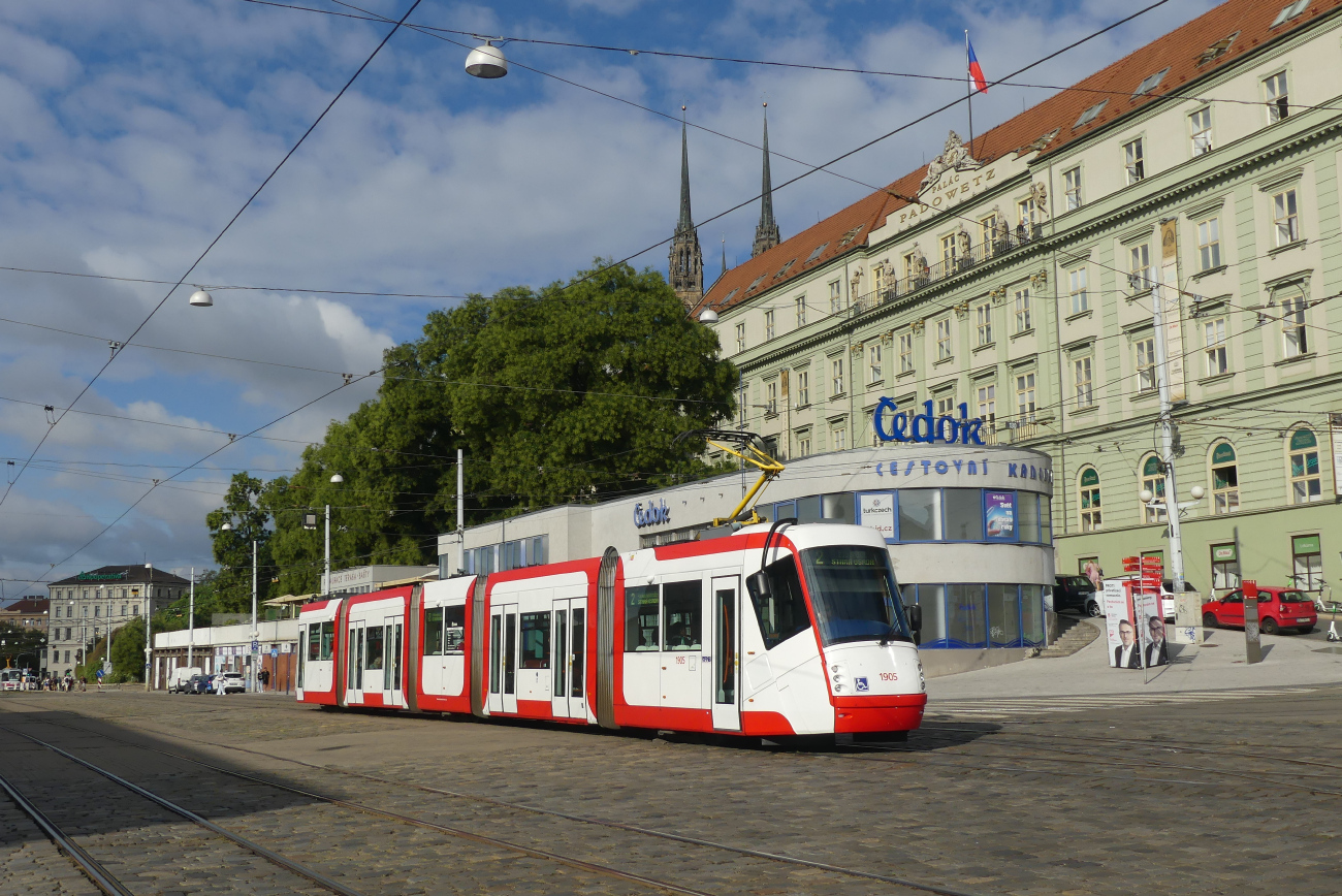 Брно, Škoda 13T Elektra № 1905