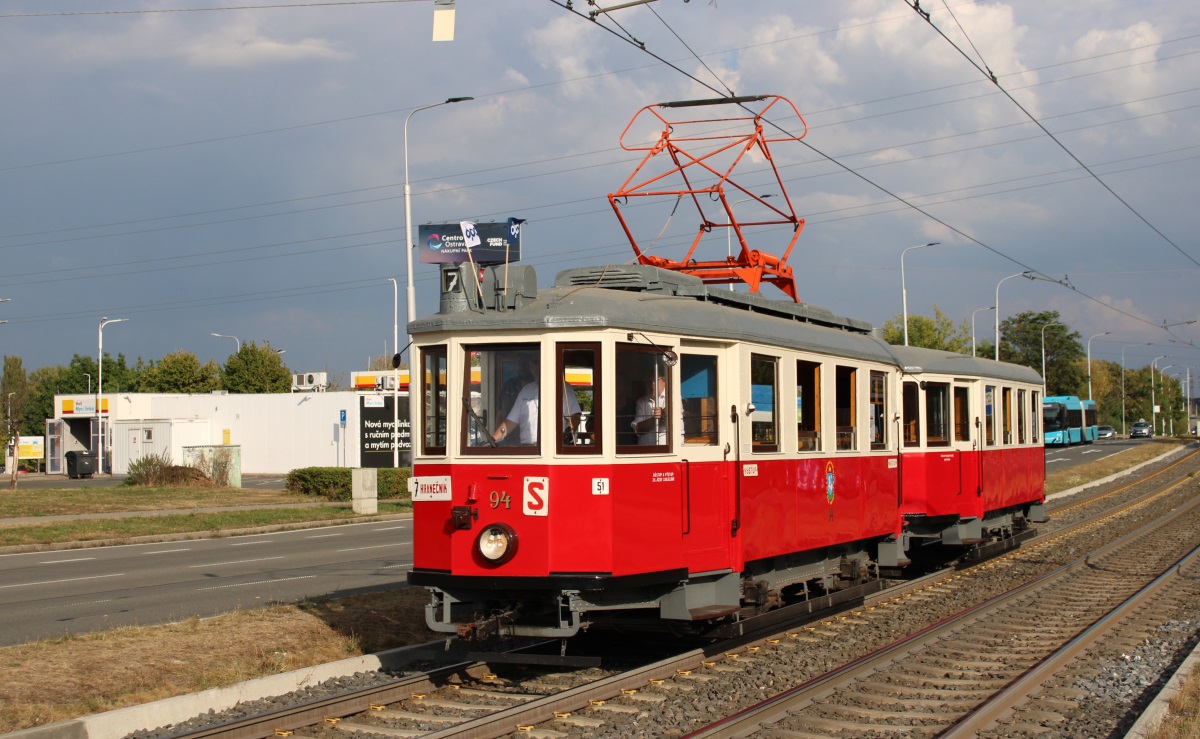 Острава, Двухосный моторный Vítkovice № 94; Острава — 7.9.2024 — Парад в честь 130-летия общественного транспорта в Остраве
