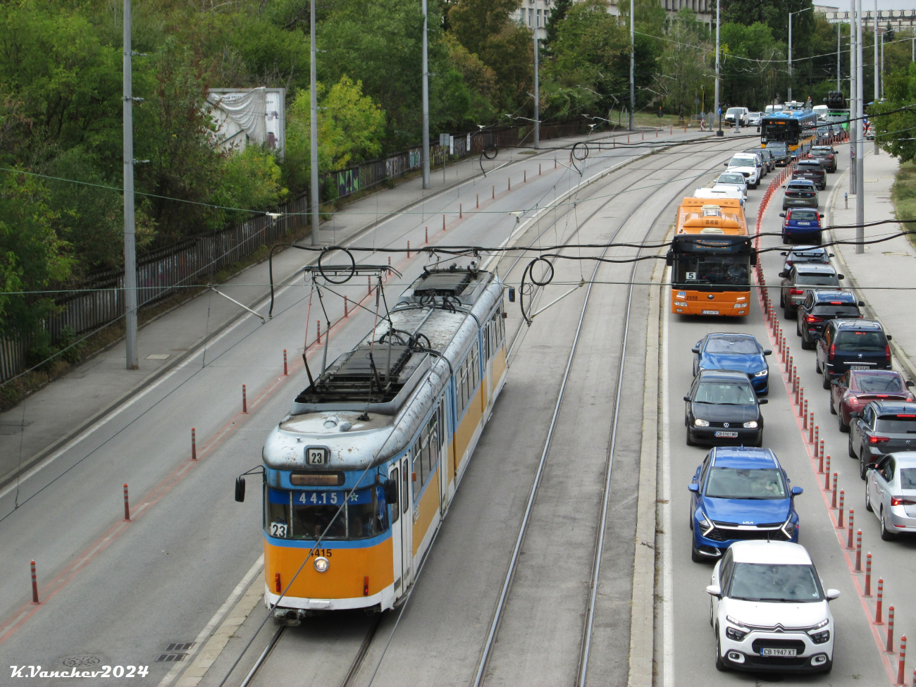 София, Duewag GT8 № 4415