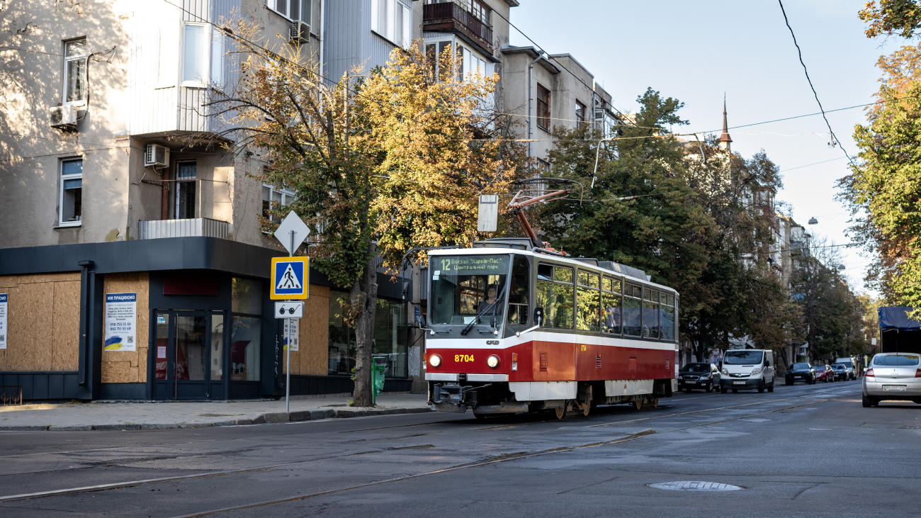 Харьков, Tatra T6A5 № 8704