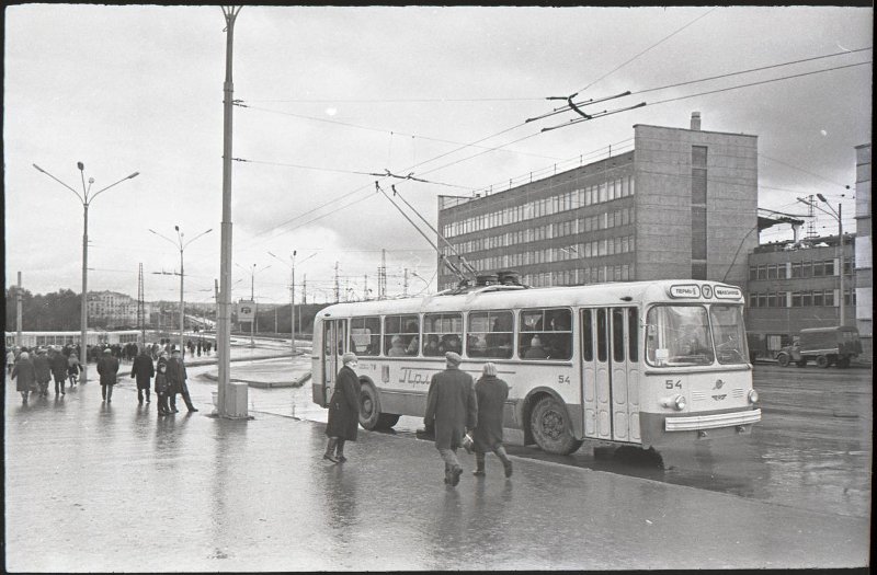 Пермь, ЗиУ-5Д № 54; Пермь — Старые фотографии