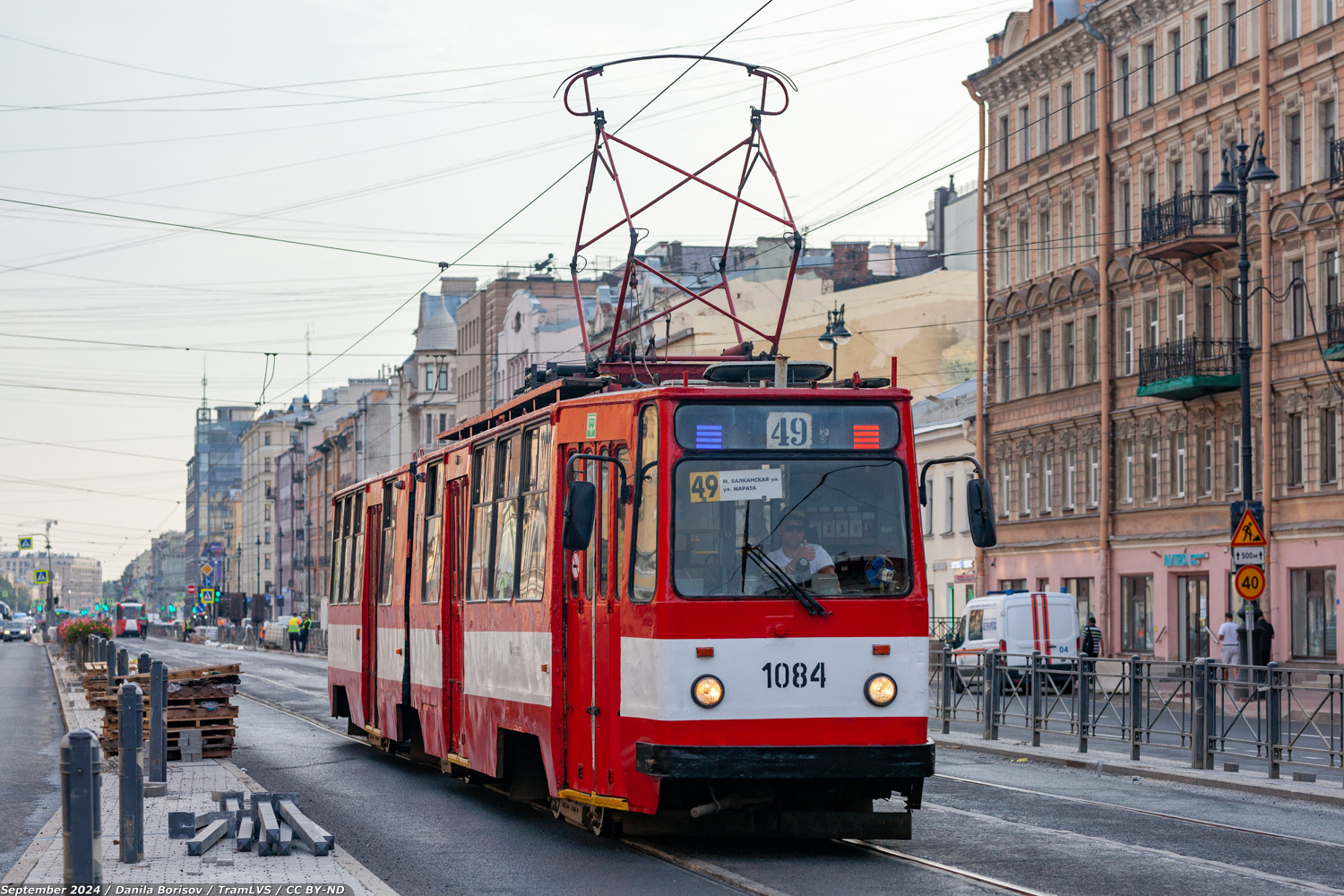 Санкт-Петербург, ЛВС-86К № 1084