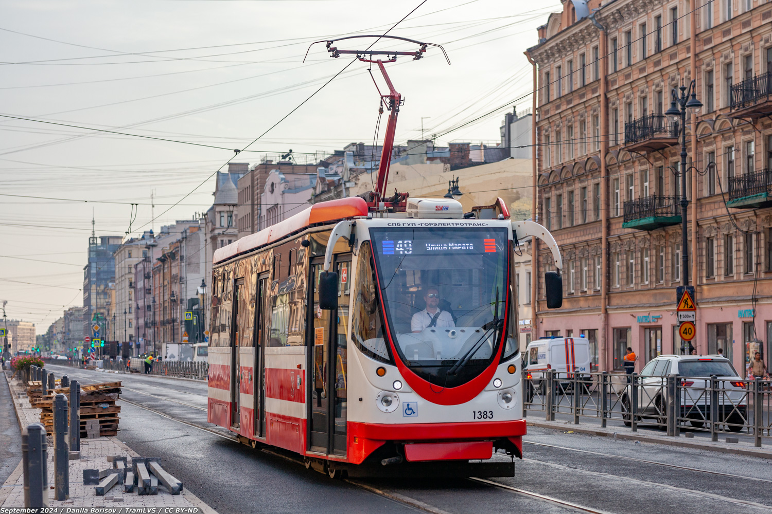 Санкт Петербург, 71-134А (ЛМ-99АВН) № 1383