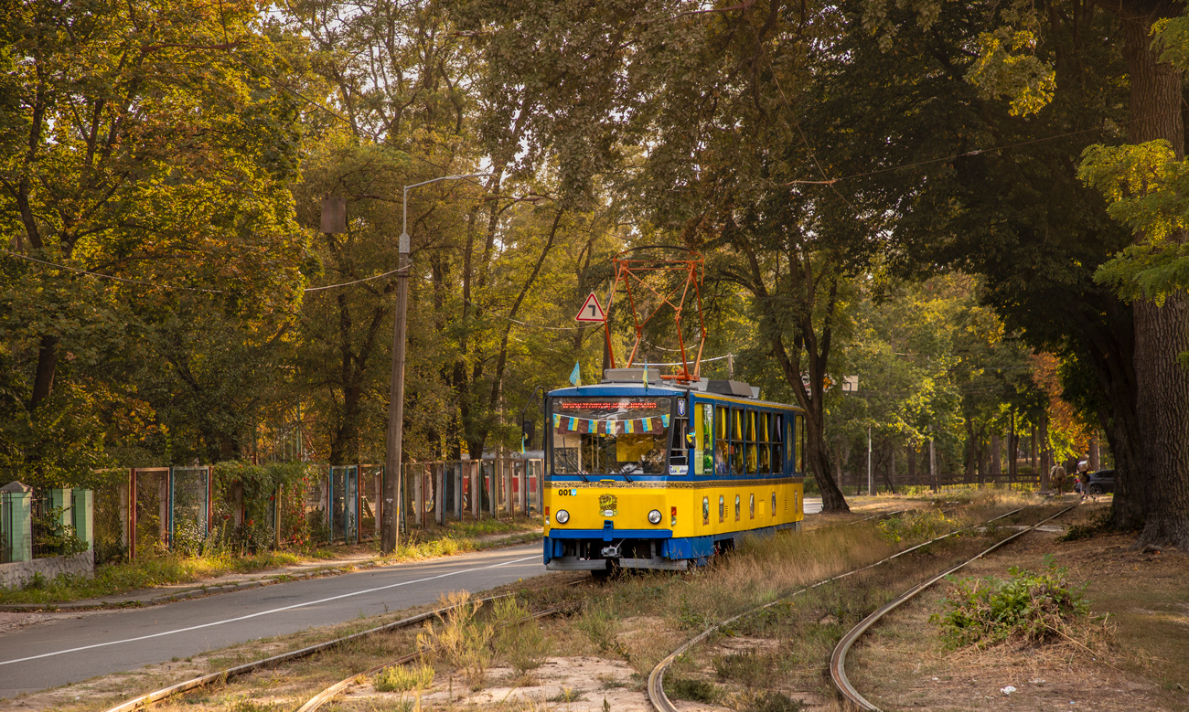 Киев, Tatra T6B5SU № 001