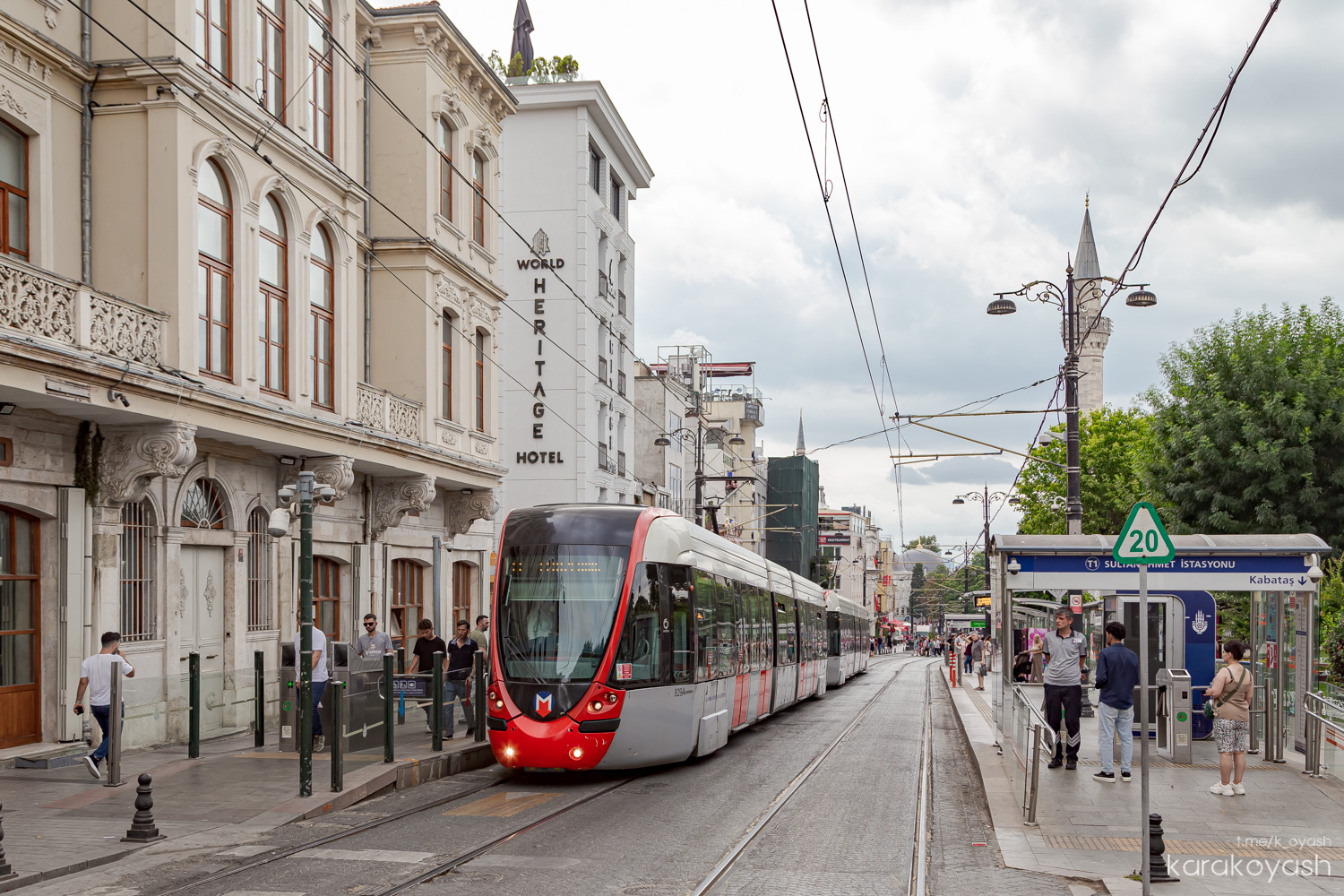 Istanbul, Alstom Citadis 304 č. 829