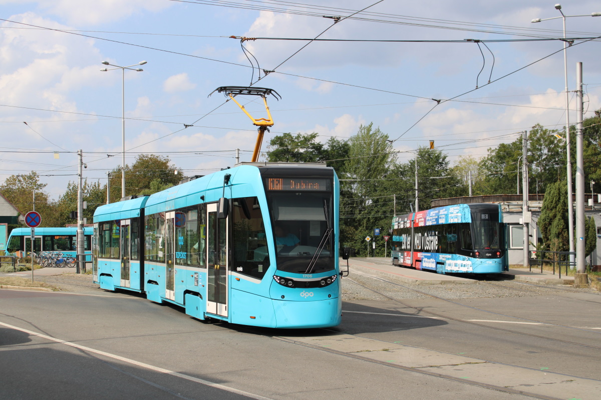 Острава, Stadler Tango NF2 № 1706 Острава, Stadler Tango NF2 № 1706