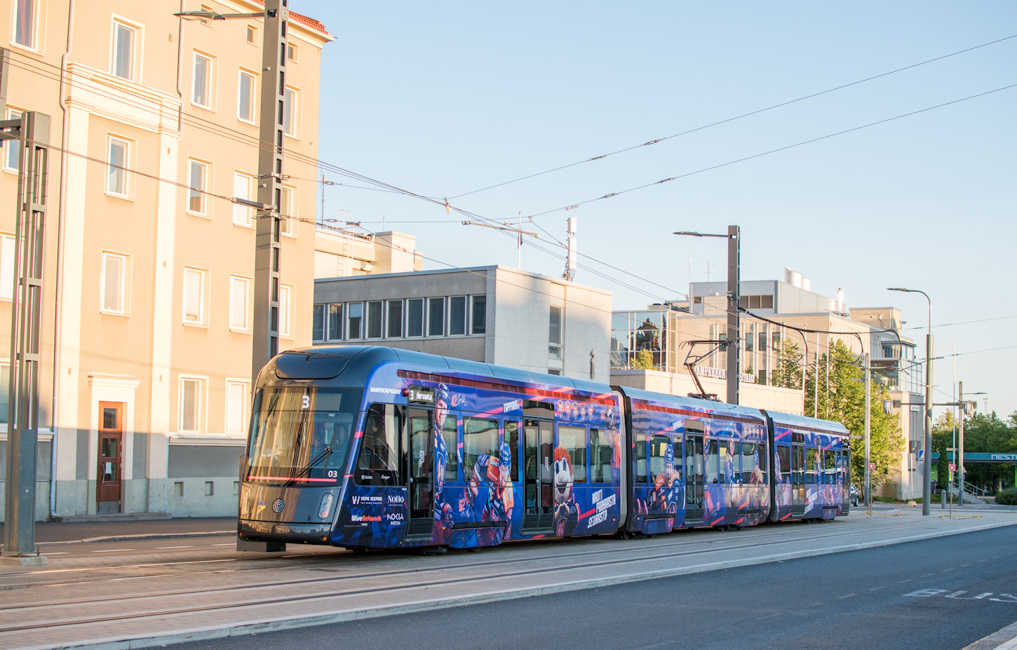 Tampere, Škoda ForCity Smart Artic X34 N°. TRO03