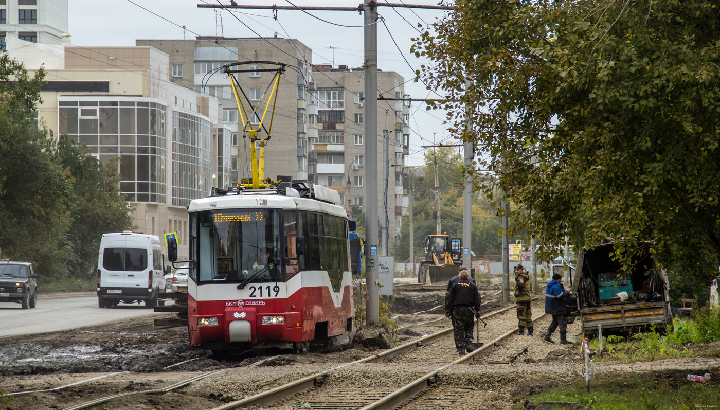 Новосибирск, БКМ 62103 № 2119; Новосибирск — Ремонты