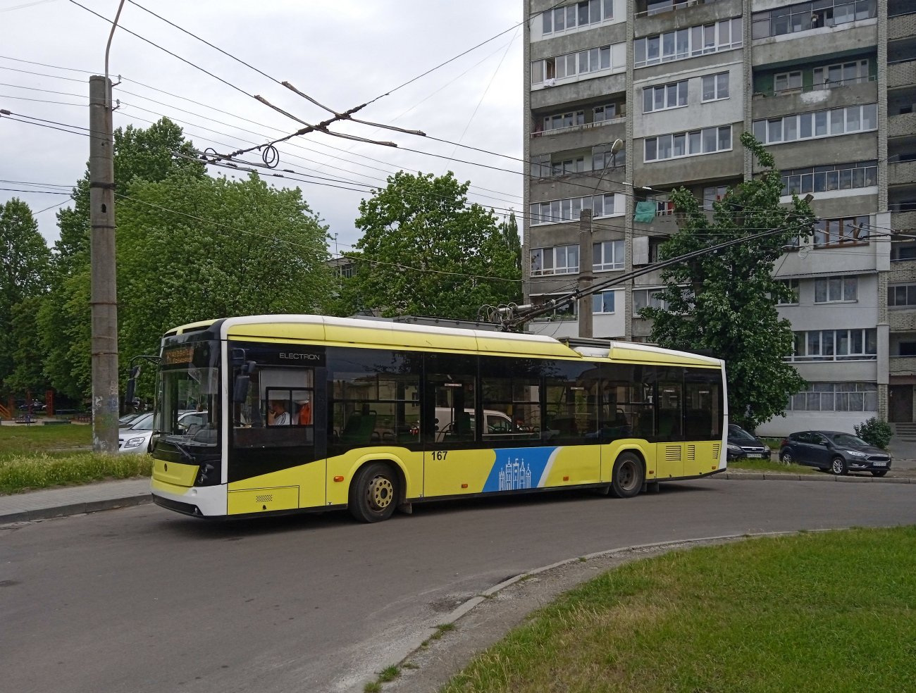 Львов, Electron T19102 № 167