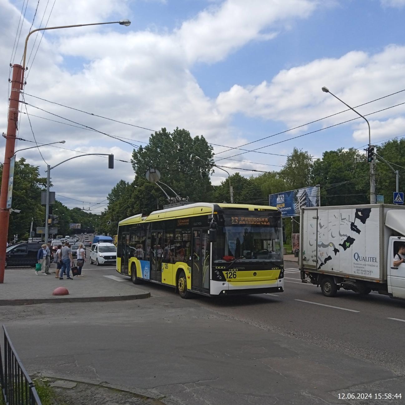 Львов, Electron T19102 № 126