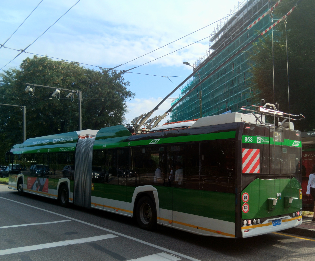 Милан, Solaris Trollino IV 18 Kiepe № 863