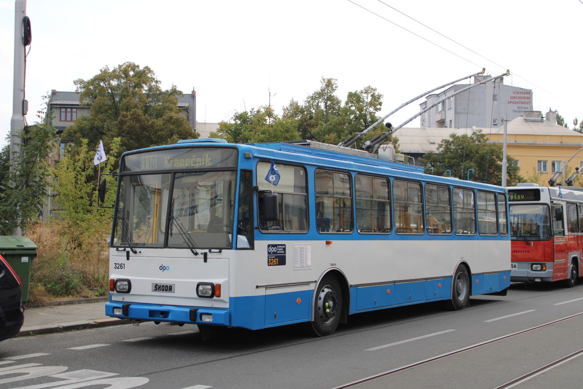 Острава, Škoda 14TrM № 3261; Острава — 7.9.2024 — Парад в честь 130-летия общественного транспорта в Остраве