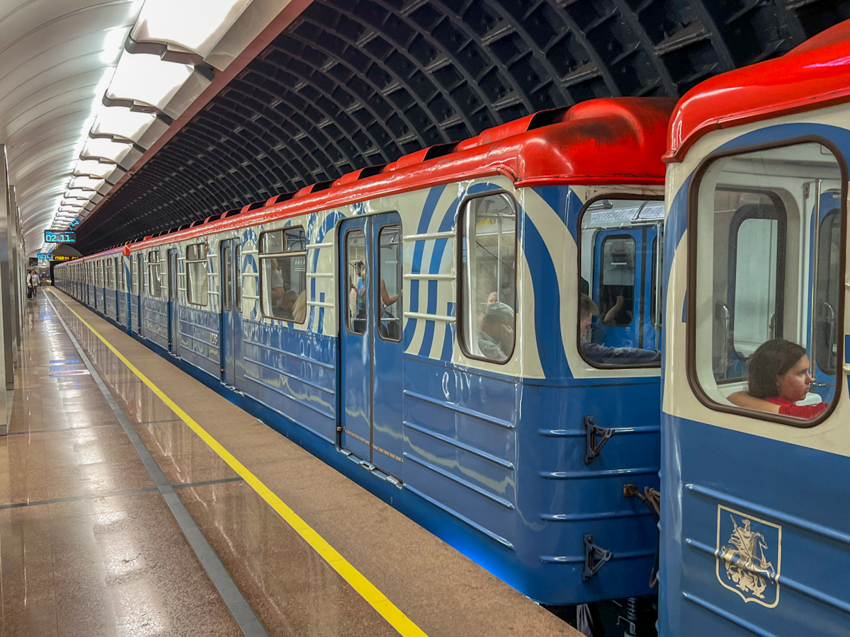 Москва, 81-714.5М (МВМ) № 1208; Москва — Парад поездов ко Дню города 7 — 8 сентября 2024