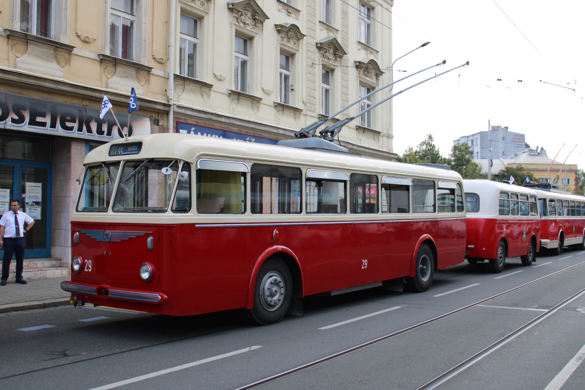 Острава, Škoda 8Tr6 № 29; Острава — 7.9.2024 — Парад в честь 130-летия общественного транспорта в Остраве