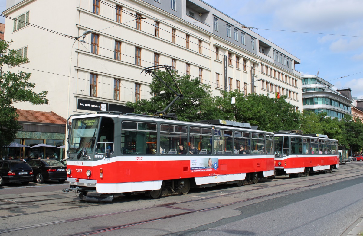 Брно, Tatra T6A5 № 1247