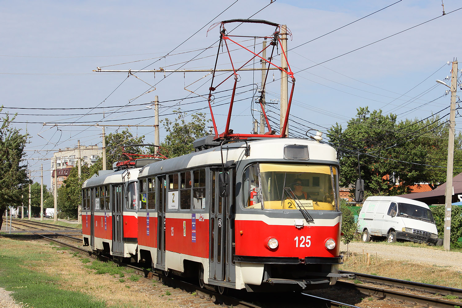 Краснодар, Tatra T3SU КВР ТРЗ № 125