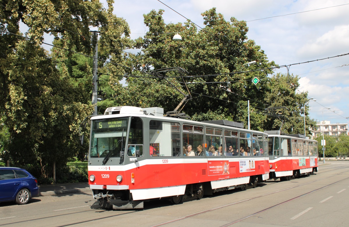 Брно, Tatra T6A5 № 1209