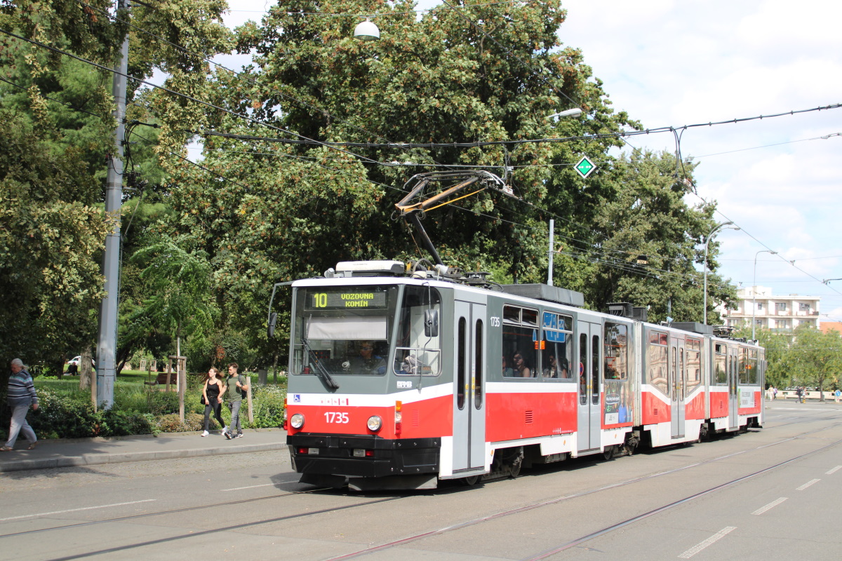 Брно, Tatra KT8D5N № 1735