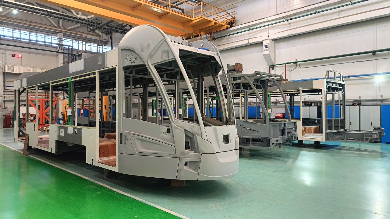 Wolgograd — New tramcars; Twer — Production of trams at TEMZ
