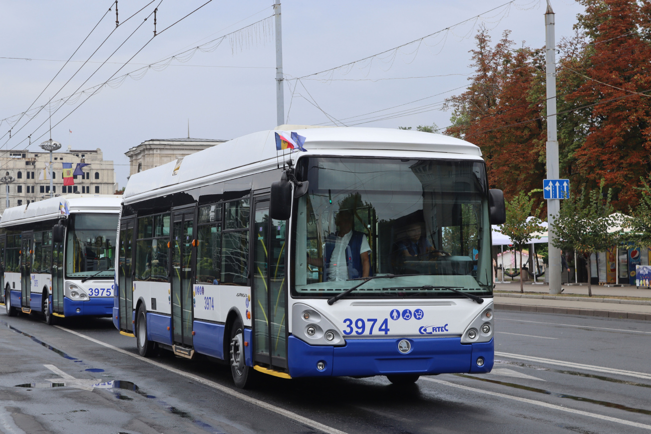 Кишинёв, Škoda 24Tr Irisbus Citelis № 3974