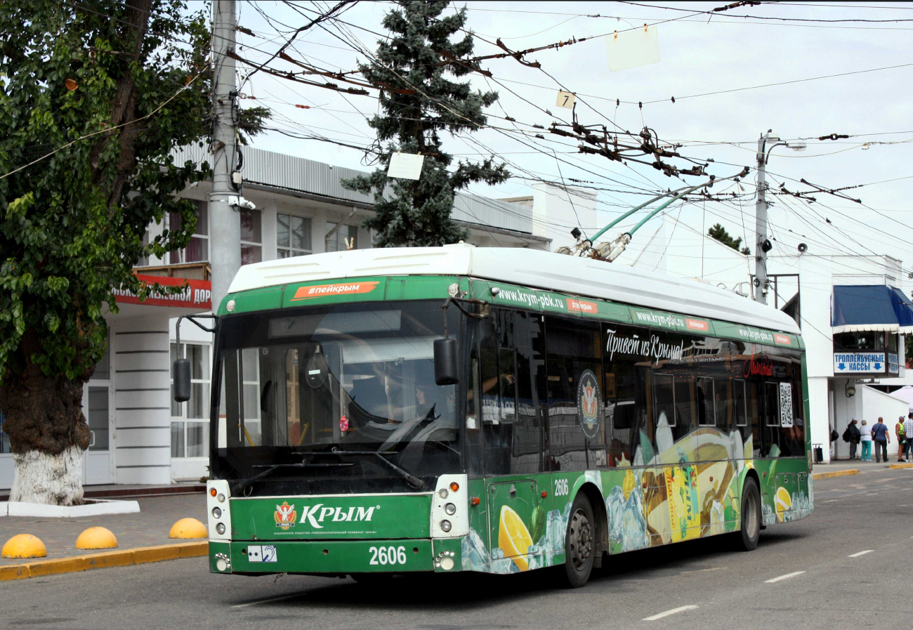 Крымский троллейбус, Тролза-5265.05 «Мегаполис» № 2606