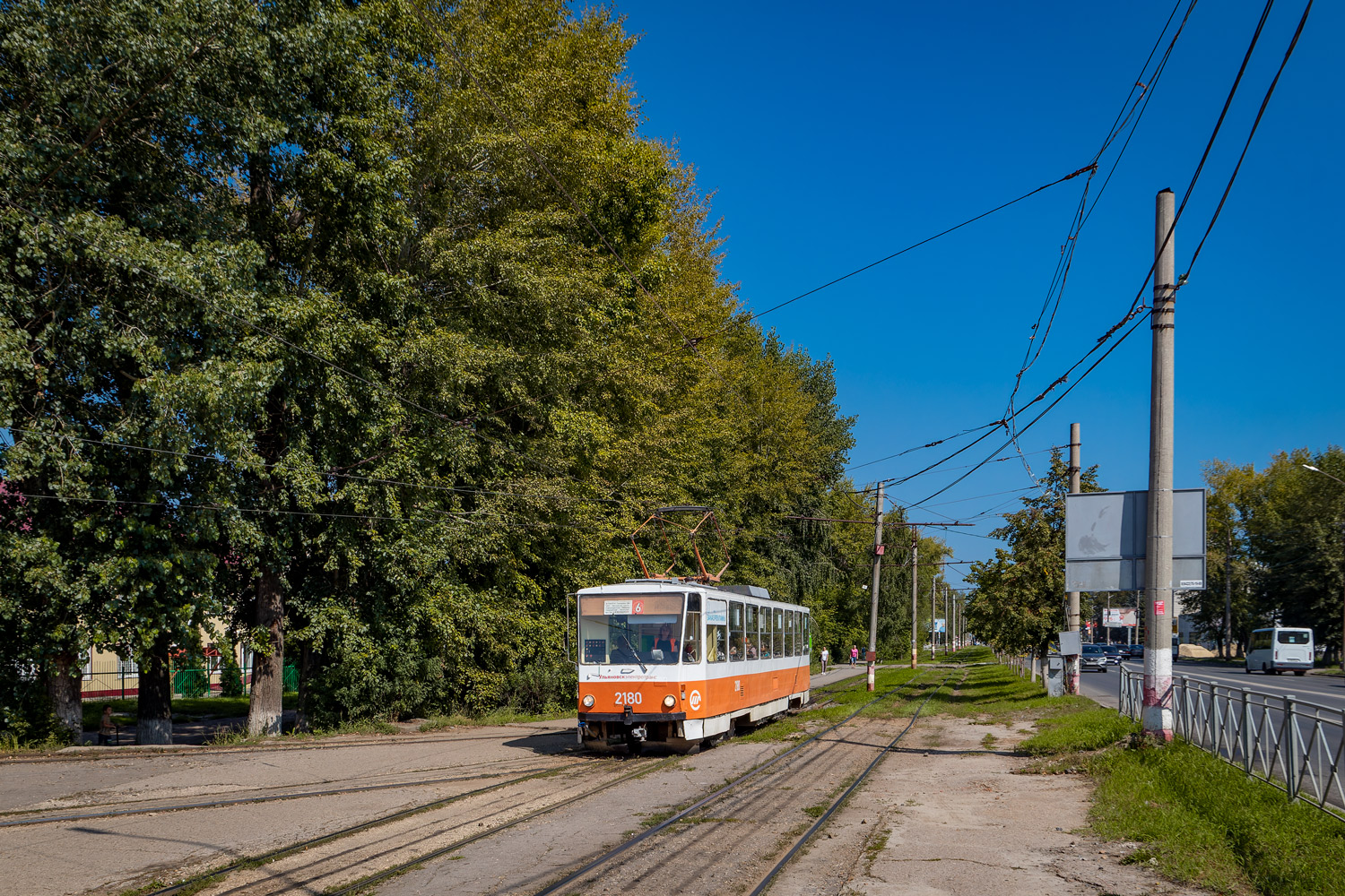 Ульяновськ, Tatra T6B5SU № 2180