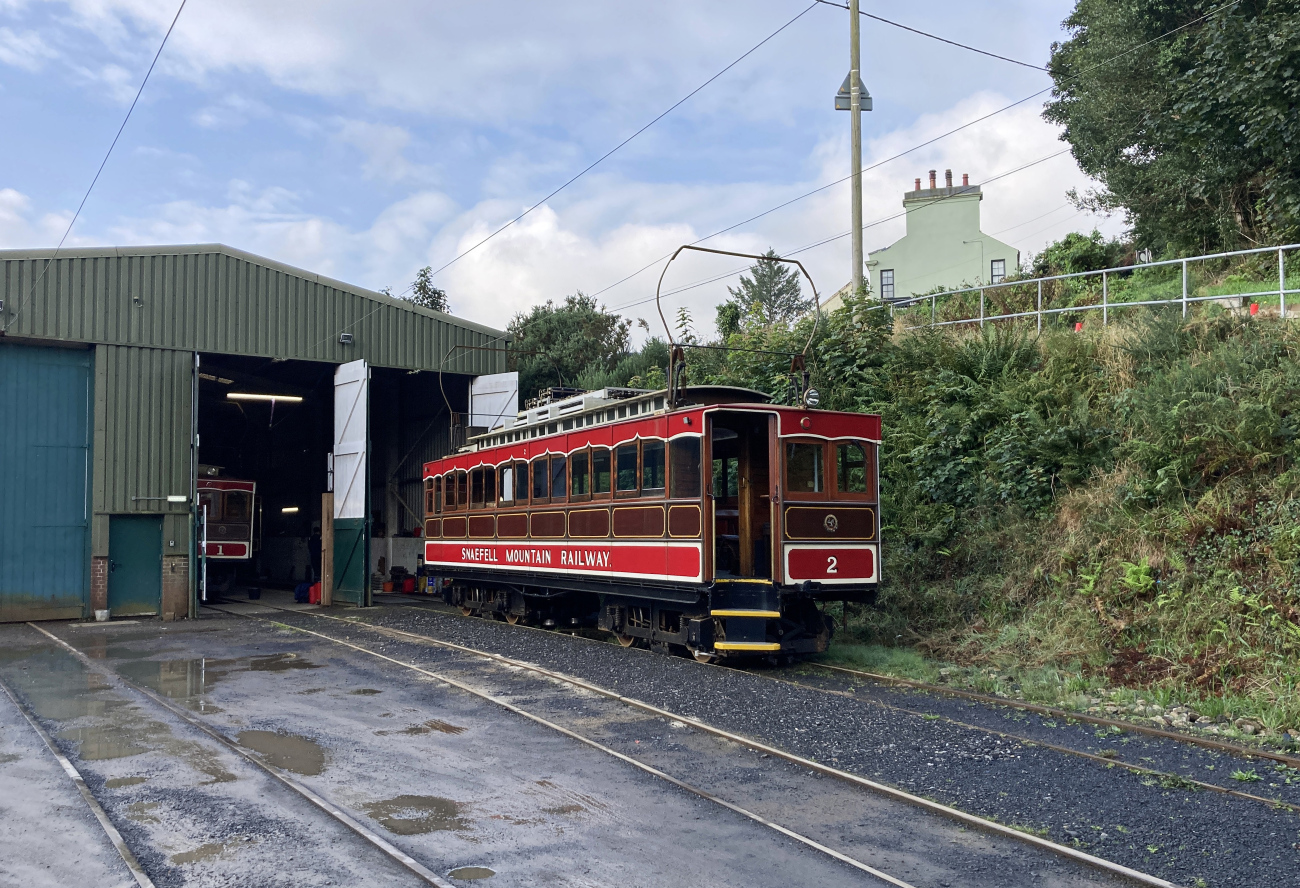 Laxey, Milnes 4-axle motor car № 2