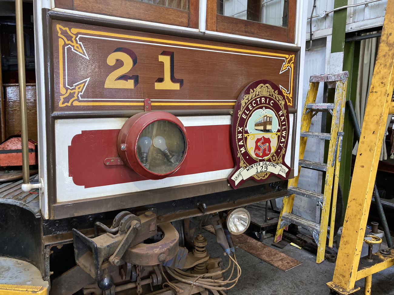 Дуглас, Четырёхосный моторный Milnes № 21