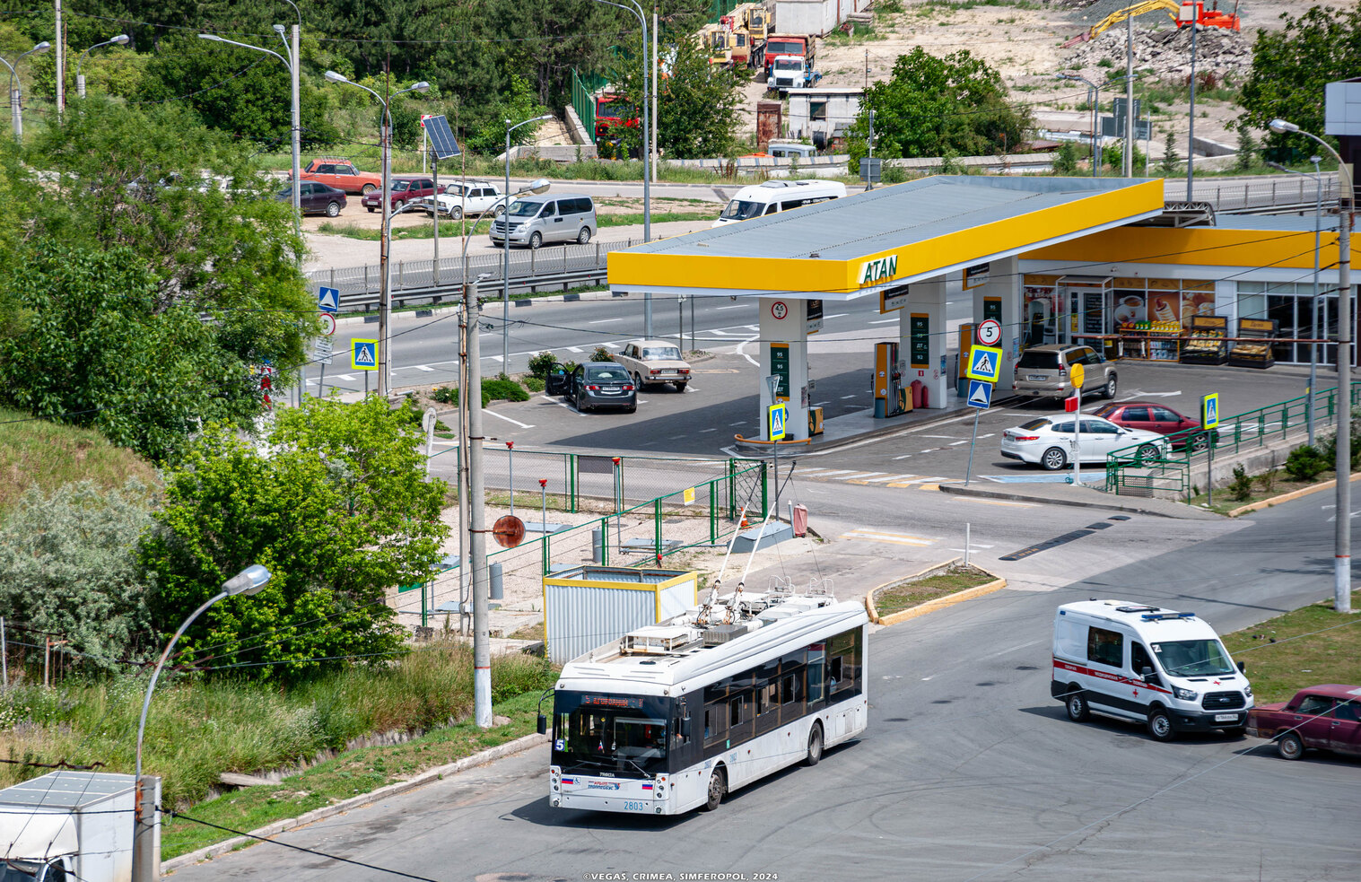 Крымский троллейбус, Тролза-5265.03 «Мегаполис» № 2803