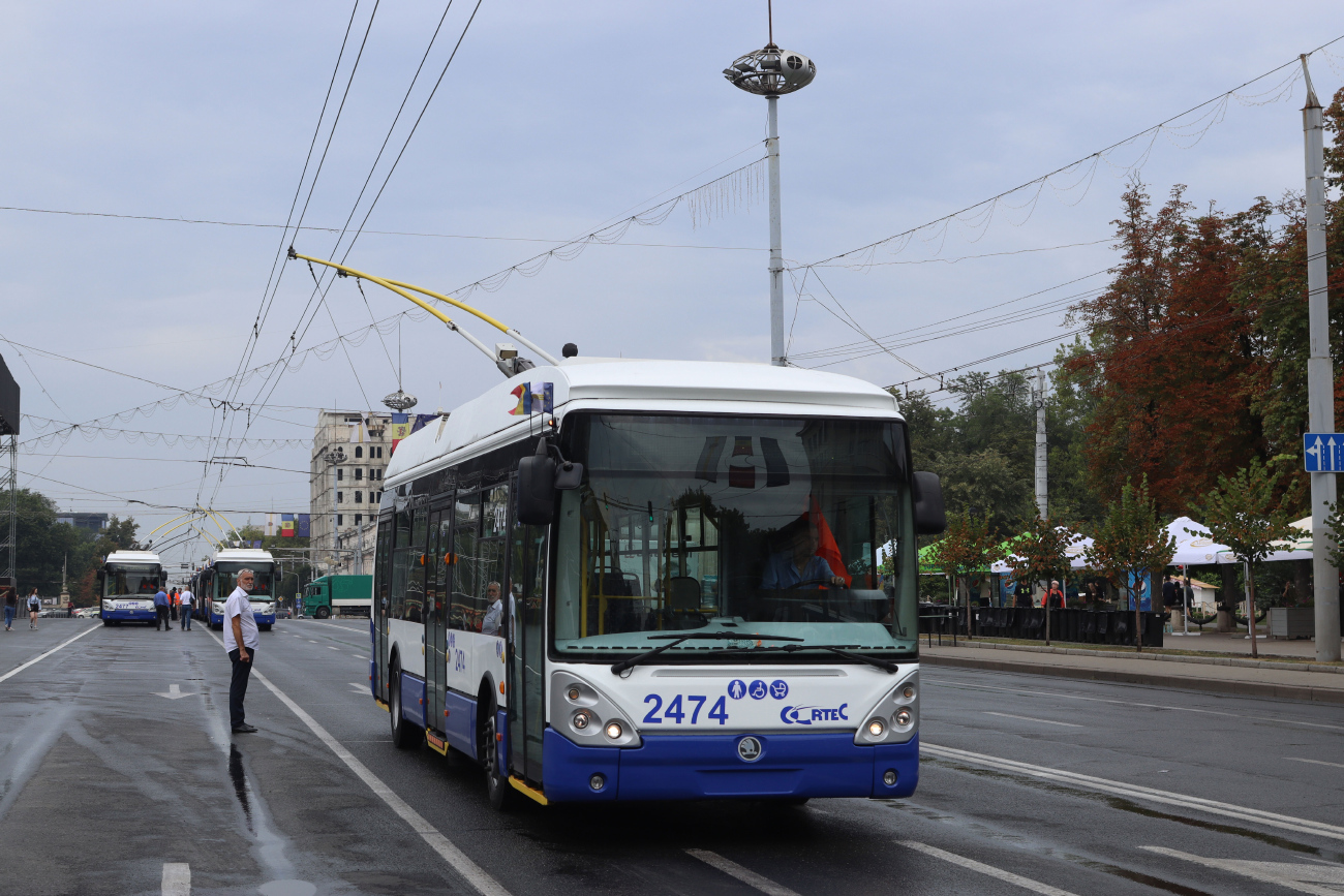 Кишинёв, Škoda 24Tr Irisbus Citelis № 2474