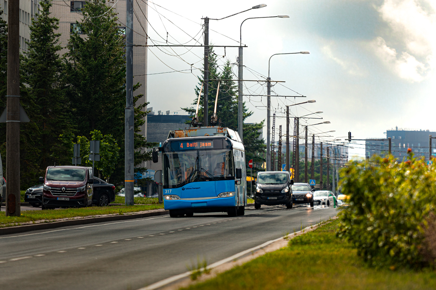 Таллінн, Solaris Trollino II 12 Ganz № 317 Таллінн, Solaris Trollino II 12 Ganz № 317