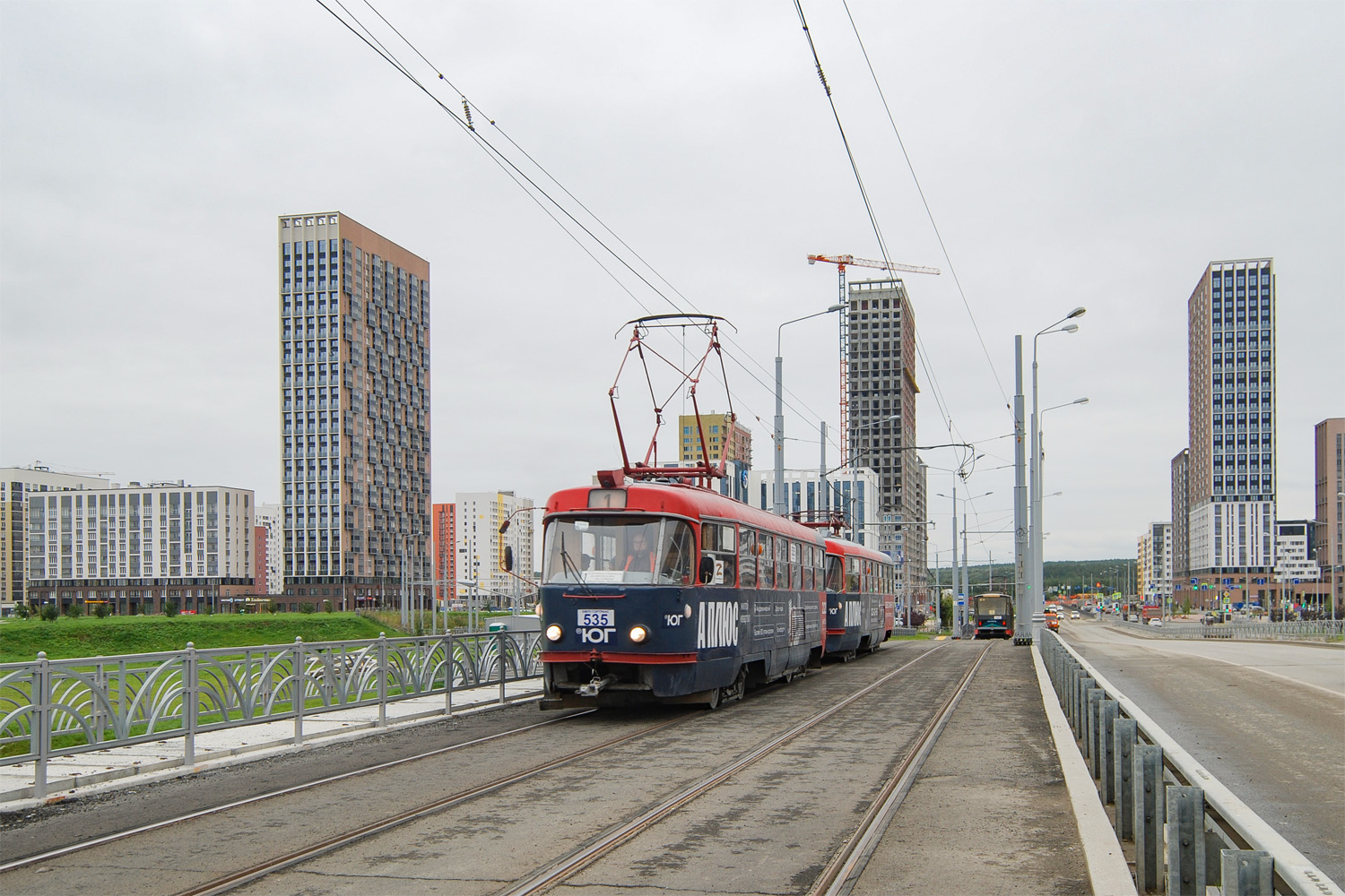 Екатеринбург, Tatra T3SU № 535