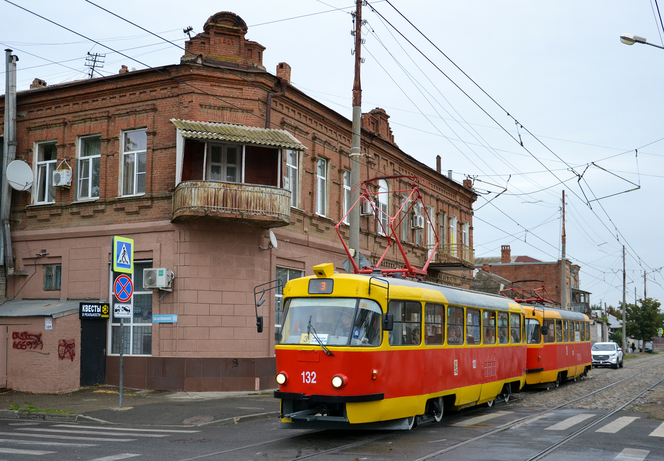 Краснодар, Tatra T3SU № 132