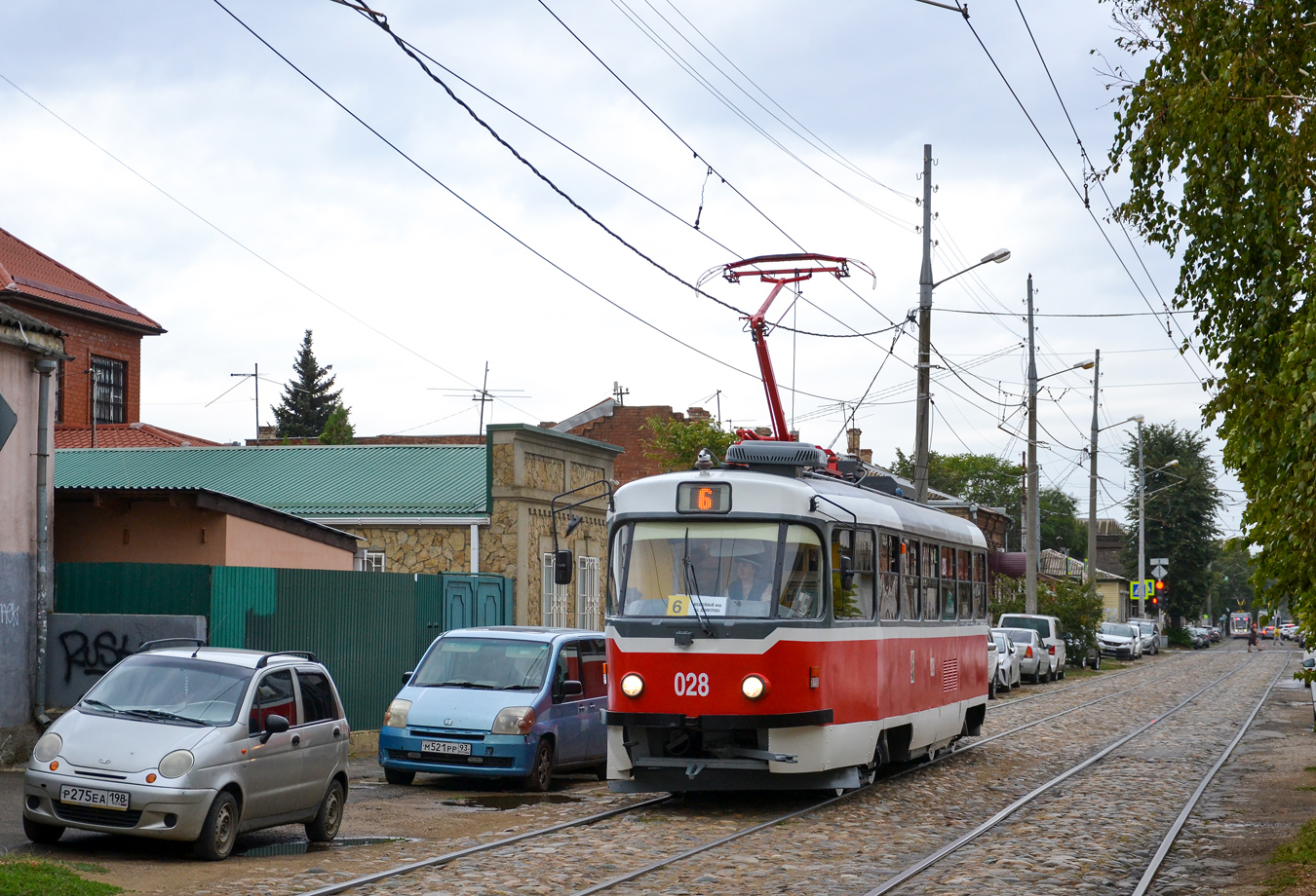 Краснодар, Tatra T3SU КВР ТМЗ № 028